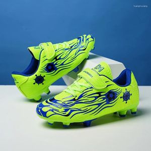 Scarpe da football americano Bambini Outdoor Ragazzi Ragazze Allenamento Sport Calcio Comodi tacchetti professionali resistenti all'usura unisex