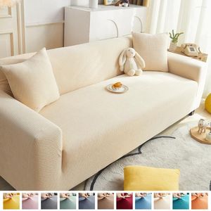 Stol täcker elastisk soffa för vardagsrum tyglipptäckar skyddande heminredning l-format sits stretch hörntäcke