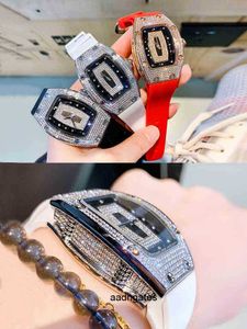 Leichte Luxus Nische Richa Uhr Damen Mill R Diamant eingelegt Top Ten Marken Sommer