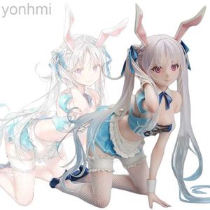 Action Toy Figures BINDing Chris Aqua Blue Original Character Bunny Girl 1/4 Bond Native Anime Sexy Hentai Action Figure Adult Model Toy Doll Gift 24319