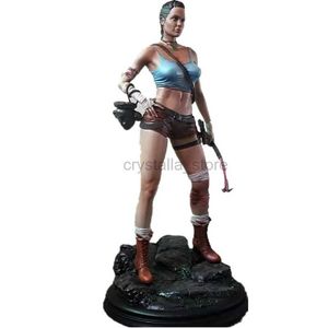 Anime Manga Lindenking Angelina Jolie Figure 33cm Pintura Coleções de Garagem Conjunto de Garagem GK Modelo 3D Resina Branca de Impressão 240319