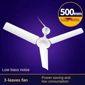 Electric Fans 220V Electric Ceiling Fan 500mm of Fan Diameter Mini Small Ceiling Fan Mosquito Net Electric Fan Cooling AppliancesC24319