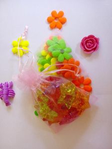 Takı Torbaları 2000pcs 10 15cm Pembe Organze Hediye Çantası Ambalaj Ekran Torbaları Bilezikler/Kolye/Çar Mini İplik için Çizme Çantası