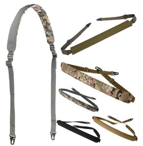 İki Çift Point Hızlı Taktik Sling Strap Dış Hava Spor Çekim Paintball Gear Airsoft Gun Lanyard No120176225312