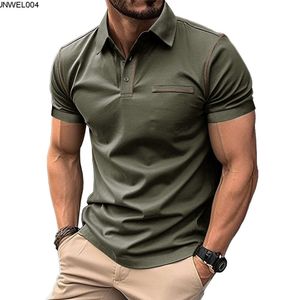 Designer Summer Mens Short Sleeved Polo Shirt Top