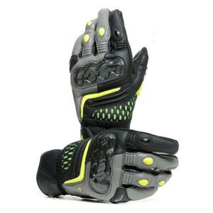 Motorrad-Motocross-Handschuhe und Carbon 3-Kurzschluss-Motorrad-Reit-Touchscreen-Handschuhe aus echtem Leder, Motorrad-Fahrerhandschuhe