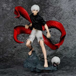 Anime manga anime figürleri sasaki haise maskesi el yapımı kırkayak kaneki kens yüzü anime bebek modelleri garaj setleri Masa dekorasyonu 240319