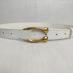 Designer Women Belt leathers 3 0cm wide C buckle Genuine Leather womens belts as birthday gift322m