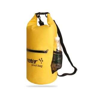 Väskor 20L PVC Vattentäta badväskor Kajakpaddling Canoing Rafting Drifting Storage Dry Sack Packs Water Sports Ryggsäckar