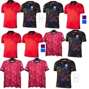 Sul 2023 camisas de futebol em casa Coreia SON HWANG KIM HWANG LEE JEONG SUNG KWON 2023 JERSEY CAMISAS DE FUTEBOL homem vermelho 22 23 conjunto fult kits