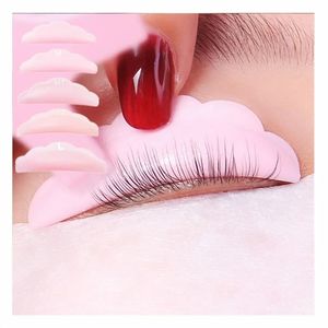 5 Pairs/Bag Eyelashes Perming Rods Silicone 3D Eyelash Lift Cilia Curlers Curl Shields pads Eyelash Perm Pads S M M1 M2 L