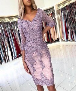 Sexy Langarm-Spitzen-Cocktailkleid, Party, knielang, Übergröße, Damen, Mädchen, Frauen, formeller Abschlussball, Abschlussfeier, halbformelles Kleid1492751