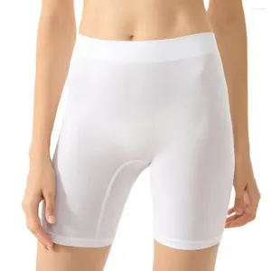 Aktif şort kadın külotları her gün iç çamaşırı şekillendiriciler boyshorts süper esneklik güvenlik külotu sorunsuz külot boksör