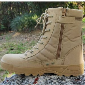 HBP Botas de combate táticas leves masculinas sem marca, calçados impermeáveis para escalada e caminhada ao ar livre para motocicleta