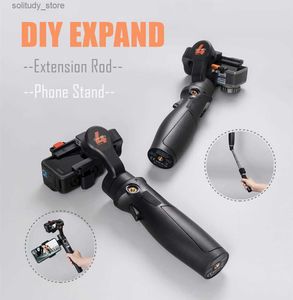 Stabilizzatori Stabilizzatore giunto universale a 3 assi per giunti portatili nelle action cam OSMO 10/9/8/7/6/5 YI Insta 360 RX0 iSteady Pro4 Q240320