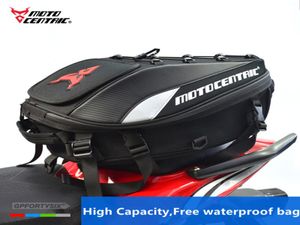 Motocentric Motorcycle Tail Bags Back Seat Bags Travel Bag Waterproof Motorbike Scooter Sports Luggage Rear Seat Rider Backpack Ou9077684
