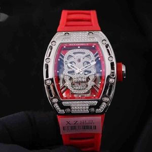 Herrklockor Designer Watches Movement Watches Leisure Business Richa Mechanical Watches Men's Gift PW66