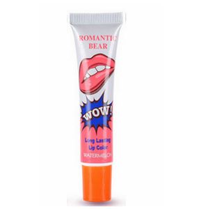 Whole2016 New Korea Lip Gloss Fashion 6color Lip Gloss Waterproof and Lonting Non Fading 9592231