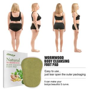 16PCS Detox Foot Pads Body Detox Foot Patch Feet Care Slimming Old Beijing Foot Patch Ginger Organic Detox Feet Cleansing