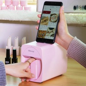 Kits 2021 3d Mobile Nail Printer M1 Pattern Digital Nail Art Printer Hine O2nails Portable H1 Nail Art Equipment From Phone