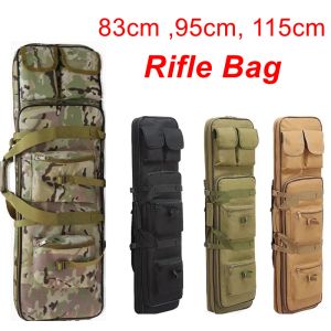 Borse Borsa tattica per pistola da caccia Airsoft Square Nylon Zaino per fucile Zaino per fucili da tiro Protezione per pistole Zaini