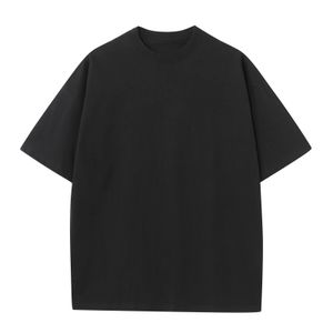 230gsm heave tyg 100% bomullsöverdiman vanlig t -skjorta för män casual herrkläder streetwear sommar daglig grundläggande 240301