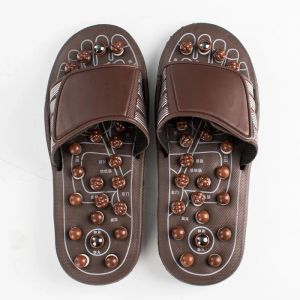 Flop Masaj Terlik Manyetoterapi Yeşim Akupunktur Noktası Ayak Masaj Ayakkabıları İç Aile Giderleri Slip Slippers Erkek Kadınlar