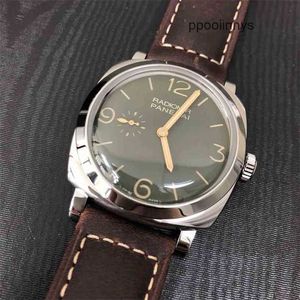 Paneraiss Automatic Men Watches Paneraiss Mens Watch Luminor Series 45mm Green Face Mechanical Men s Watch PAM00995 Vattentäta armbandsur Rostfritt stål