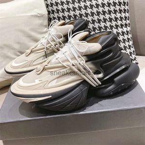 Scarpe Sneaker Uomo Balmana Designer Sneakers 2024 Spaceship Deep Sea Scarpe da ginnastica basse Sneaker in gomma Sneaker in pelle neoprene Unicorno 25FH