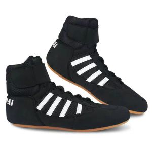 Stivali scarpe da wrestling da wrestling scarpe da wrestling da uomo morbide scarpe da boxe non colpite