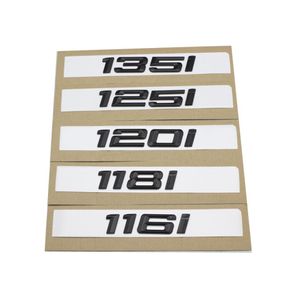116i 118i 120i 125i 130i 135i car rear boot emblems number letter badge styling for 1 Series E81 E82 E87 E88 F20 F21 emblem8687332