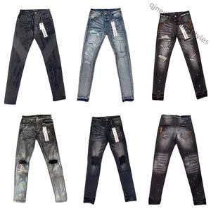 Purple Jeans Denim Trousers Mens jeans Designer Jean Men Black Pants High-end Quality Straight Design Retro Streetwear Casual Sweatpants Designers Joggers Pant