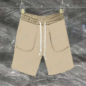 Mens Designer Jacquard Calças Curtas Primavera Verão Homens Denim Calça Letra Dupla Letras Casuais Calças Cáqui Xinxinbuy