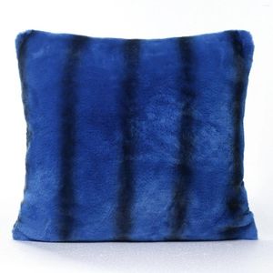 Pillow High-end Imitation Fur Throw Luxury High Grade Sofa Super Soft Plush Seat /Back S Pillows