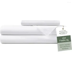 Bedding Sets Viscose Derived From Bamboo Sheets Twin XL - Cooling Luxury Bed W Deep Pocket Silky Soft Freight Free Linen