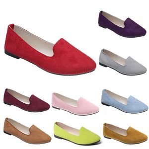 Women wygodny, swobodny buty trener pomarańczowy czarny czerwony żółty fioletowo zielony brzoskwini fioletowe różowe trampki na zewnątrz trendy panie płaski poślizg butów macierzyński A066