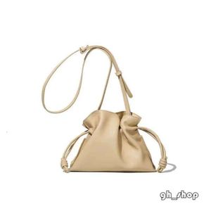 Loeweely Frauen Leder meistqualität Loweve Bag Echtes Totes Taschen Kalbsleder Bucket reiner Farbe Luxusdesigner Realer Schulter für Lady Simple Fashion 9186