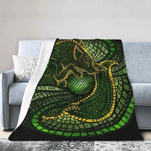 Blankets By The Dread Wolf's Design Blanket Soft Warm Flannel Throw Plush For Bed Living Room Picnic Travel Home Sofa