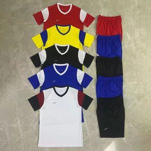 set tecnico da uomo tute t-shirt pantaloncini tute fitness in due pezzi asciugatura rapida abbigliamento sportivo personalizzazione basket tuta in jersey da calcio corsa uniforme da calcio per bambini