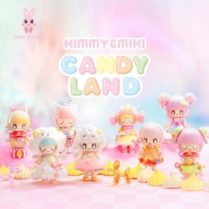 Kimmy Miki Candy Land Blind Box Toys Mystery Box Mistery Figure Zaskoczenie Caja Misteriosa Kawaii Model Girl Dift 240315