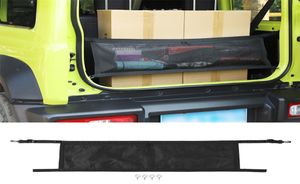 Black Trunk Cargo Storage Net Car Trunk Protection Bagaż Netto Oxford Cloth Multifunkcyjny dla Suzuki Jimny 2019 Wewnętrzny Access2033860