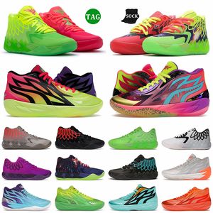 Mens Lamelo ball shoes MB.01 0.2 Rick & Morty Adventures Basketball Shoe Be You Honeycomb Supernova Nickelodeon Slime Phenom Digital Camo Outdoor Sneakers Trainers