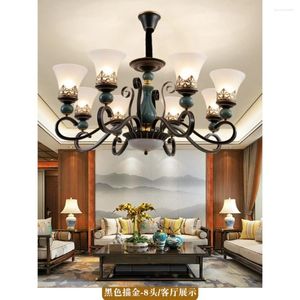 Chandeliers Get CouponsEuropean-Style Living Room Chandelier Villa Hall Restaurant Bedroom Light El American Style Lamp Simple M