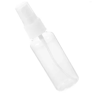 Förvaringsflaskor liten mini plast tom spray flaska för smink och hudvård återfyllningsbar reseanvändning skönhetsmakeup