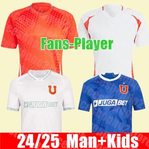 Neue 2024 Heim-Auswärts-ChILe-Fußballtrikots ALEXIS VIDAL Kinder-Kit Nationalmannschafts-Fußballtrikot-Set Camisetas Universidad de 24 25 Copa America ZAMORANO ISLA CH.ARANGUIZ