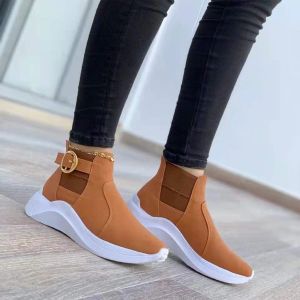 Skor utomhus sport löpskor kvinnor mode skor flatbottom mesh andningsbara slipon kilar avslappnade sneakers zapatillas mujer