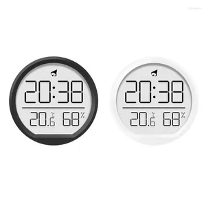 Zegary stołowe kompaktowe cyfrowe budziki z wyświetlaczami temperatury/wilgotności do zrzutu sypialni