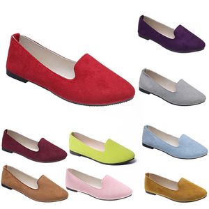 Bequeme Freizeitschuhe für Damen, Trainer, Orange, Schwarz, Rot, Gelb, Lila, Grün, Pfirsich, Lila, Rosa, Outdoor-Sneaker, Trendings, Damen, flach, Slip, Arbeit, Umstandsschuh A065