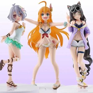 Anime manga Kaiser Insight Queen Maze Garage Zestaw kostiumu kąpielowego Kerau Kokkoro Granie Figurine Game Pvc Toys For Kids Birthday Prezent 240319