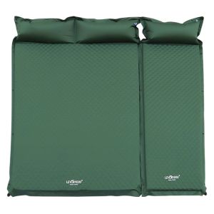 Zerbino 123 Persone Spessore 5 cm Materasso Gonfiabile Automatico Cuscino Tenda Tappetino da campeggio Comodo Letto Riscaldamento Resto del Pranzo Turista